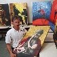 Quadros pintados por Cabo Bruno na prisão serão leiloados