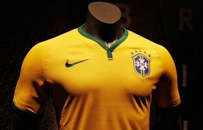 Nova camisa da seleção brasileira é lançada no Rio de Janeiro 