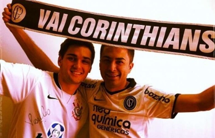 Torcedores do Corinthians entram no clima da decisão da Libertadores