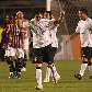 Chicão comemora gol em Corinthians 3 x 1 São Paulo no Pacaembu