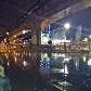 Ponto de alagamento na saida do Metrô Tamanduatei após forte chuva, em São Paulo. 08/01/2013 