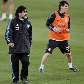 Maradona comanda treino da Argentina na cidade de Pretória; Messi é o destaque da seleção