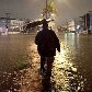 Viaduto da Pompeia também foi atingido pelas enchentes causadas pela chuva em SP