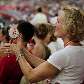Atriz Glenn Close acompanha a abertura dos Jogos Atriz Glenn Close acompanha a abertura dos Jogos