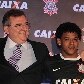 O Corinthians apresentou camisa estampada com o novo patrocinador