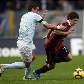 Pato, do Milan, passa por Aleksandar Kolarov, da Lazio Pato, do Milan, passa por Aleksandar Kolarov, da Lazio