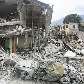 Imagens de destruição em Porto Príncipe, capital do Haiti