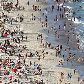 Cariocas lotam a praia de Copacabana neste feriado de 7 de Setembro. 