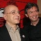Leon Cakoff e Serginho Groisman na festa de encerramento da 30ª Mostra Internacional de Cinema Leon Cakoff e Serginho Groisman na festa de encerramento da 30ª Mostra Internacional de Cinema