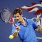 Andy Murray retorna bola na vitória que garante vaga nas oitavas do US Open