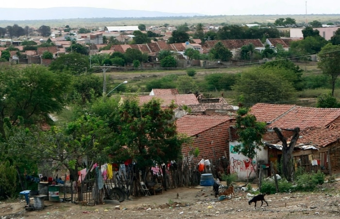 Vista da cidade de Floresta (PE) ,uma das mais problemáticas por causa do uso do crack