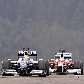 Nico Rosberg, da Williams, e Jarno Trulli, da Toyota, aceleram em Nurburgring Nico Rosberg, da Williams, e Jarno Trulli, da Toyota, aceleram em Nurburgring