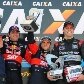 Pódio com Daniel Serra, Cacá Bueno e Átia Abreu Pódio com Daniel Serra, Cacá Bueno e Átia Abreu