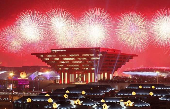 Resultado de imagem para fogos de artificio na china