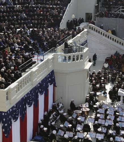 Primeiro discurso de Obama como presidente dos Estados Unidos