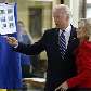 Candidato a vice-presidente na chapa democrata, Joseph Biden, votou nesta manhã em Delaware