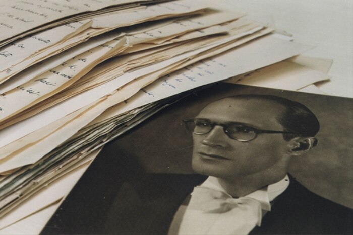 Cartas e fotos de Carlos Drummond de Andrade