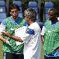 Diego Milito e Samuel Eto