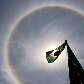 Fenômeno óptico toma conta do céu de Brasília Fenômeno óptico toma conta do céu de Brasília