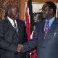 Mwai Kibaki e Raila Odinga se encontram no Quênia Mwai Kibaki e Raila Odinga se encontram no Quênia