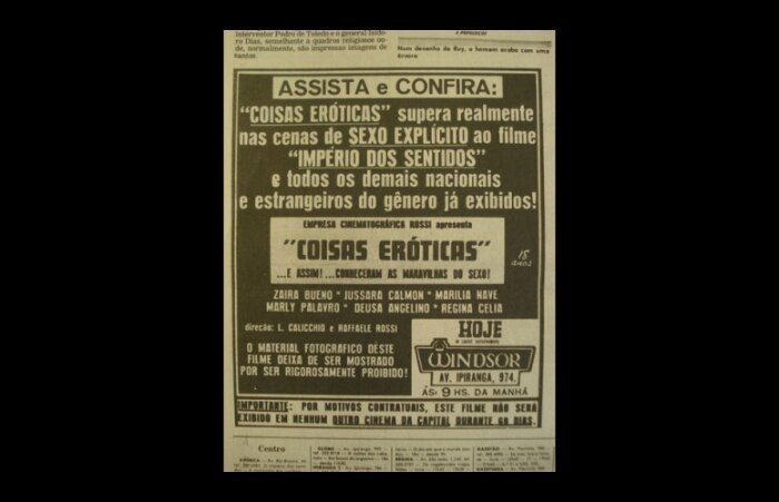 Documentário e livro resgatam história do 1º filme pornô brasileiro 