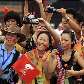 A dois dias dos Jogos, chineses festejam chegada da tocha olímpica em Pequim