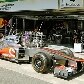 Primeiros preparativos nos carros da Fórmula 1 em Interlagos Primeiros preparativos nos carros da Fórmula 1 em Interlagos