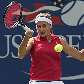 Gisela Dulko retorna bola em derrota vexatória no US Open, em Nova York Gisela Dulko retorna bola em derrota vexatória no US Open, em Nova York