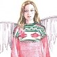 Americana registra em desenho e publica na web o look da filha