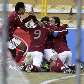 Venezuelanos comemoram a vitória sobre a Bolívia pelas Eliminatórias