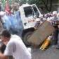 Grevistas e Tropa de Choque entram em confronto Grevistas e Tropa de Choque entram em confronto