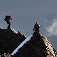 Alpinistas recriaram escalada histórica da montanha Jungfrau, na Suíça Alpinistas recriaram escalada histórica da montanha Jungfrau, na Suíça