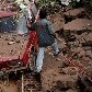 Menos de meia hora depois do começo da chuva, o Jardim Zaíra, em Mauá, estava inundado Menos de meia hora depois do começo da chuva, o Jardim Zaíra, em Mauá, estava inundado