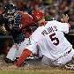 Pujols, dos Cardinals, marca ponto em falha de Rodriguez, dos Astros