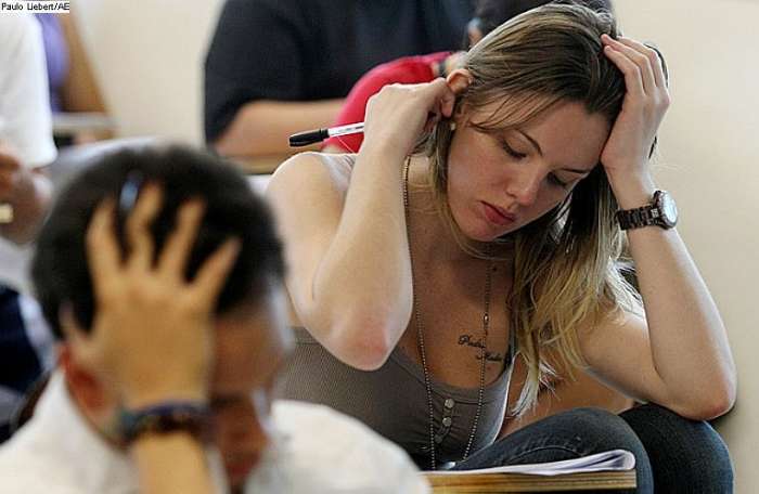 Estudantes participam do segundo dia de provas da segunda fase do vestibular da Unicamp