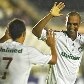 Marquinho (e) e Leandro Euzébio comemoram gol durante vitória do Fluminense sobre o Resende Marquinho (e) e Leandro Euzébio comemoram gol durante vitória do Fluminense sobre o Resende