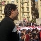 Na Praça Tahrir, egípcios protestam contra governo militar e comemoram um ano sem Hosni Mubarak