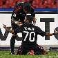 Robinho comemora gol pelo Milan nos 2 a 1 sobre o Napoli, pelo Campeonato Italiano