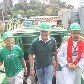 Ídolos Marcos e Ademir da Guia visitam obras da Arena Palestra Itália