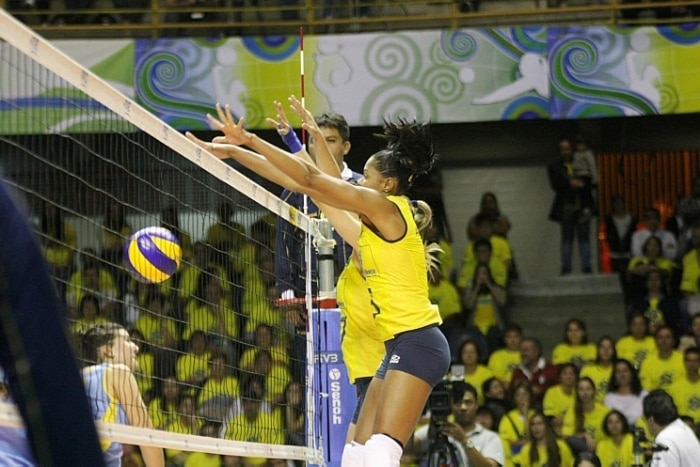 Pré-Olímpico Sul-Americano de Vôlei Feminino - Brasil x Uruguai