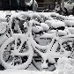 Internautas enviam fotos do frio da Europa
