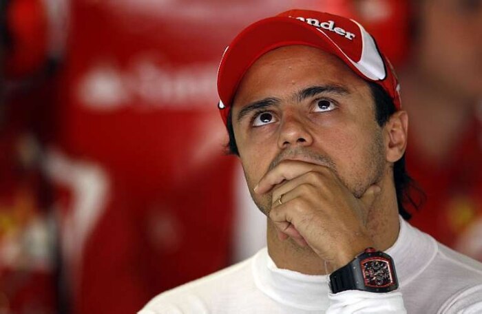 O brasileiro da Ferrari é mais rápido que seu companheiro Fernando Alonso