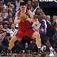 Yao Ming, dos Rockets, é marcado por Shaquille O