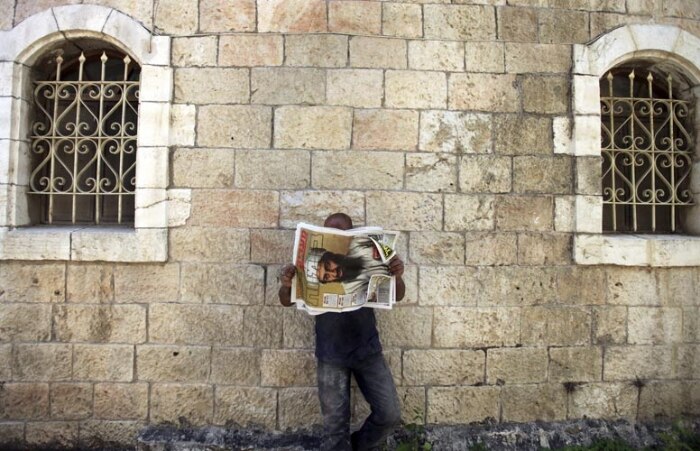 Manchete da morte de Osama em Jerusalém