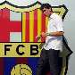 Atacante Keirrison, ex-jogador do Palmeiras, é apresentado pelo Barcelona