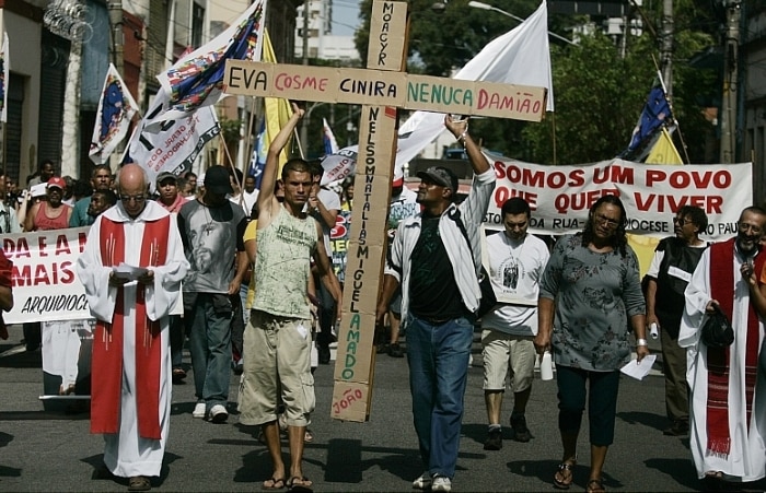 Encenação da Paixão de Cristo em São Paulo