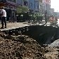 Rompimento de tubulação alaga ruas no centro de São Paulo 