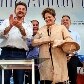Dilma Rousseff encerra visita a São Julião (PI) vestida de vaqueira