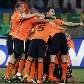 Comemoração do segundo gol da Holanda, que decretou a desclassificação brasileira