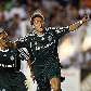 Keirrison comemora gol do Palmeiras no clássico contra o Santos